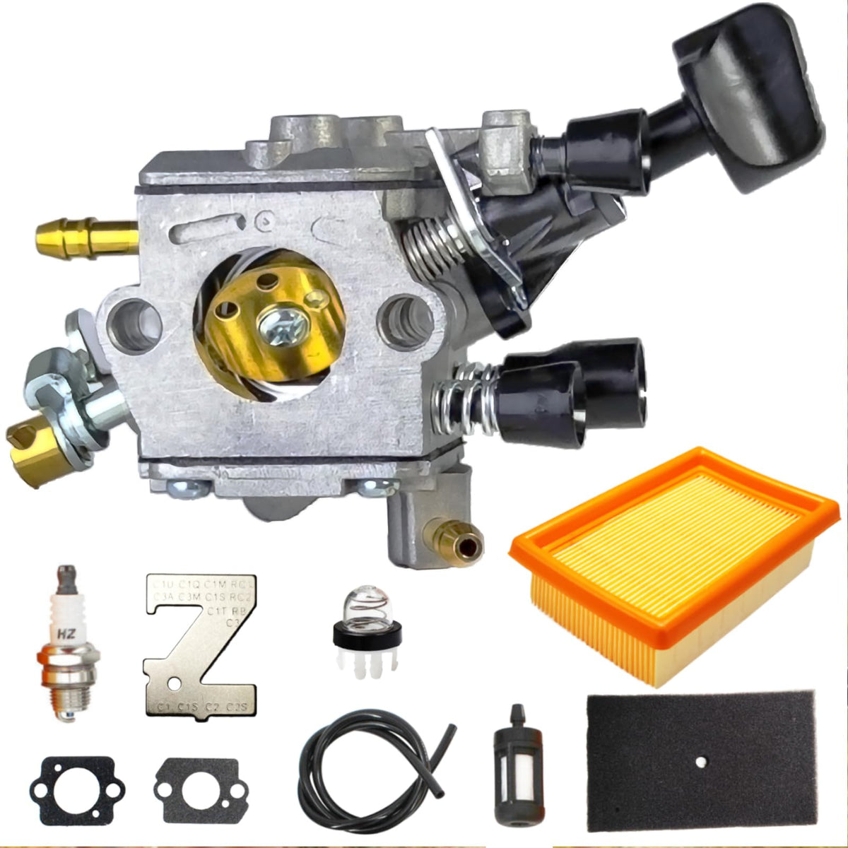 WGohui SR430 SR450 carburetor kit packaging for easy maintenance