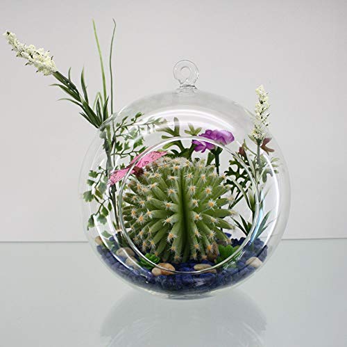 WGVI clear globe designed for flat surfaces to keep decor secure.
