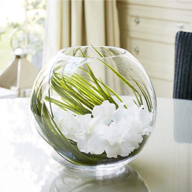 WGVI WGV clear centerpiece glass vase versatile styling for tables.