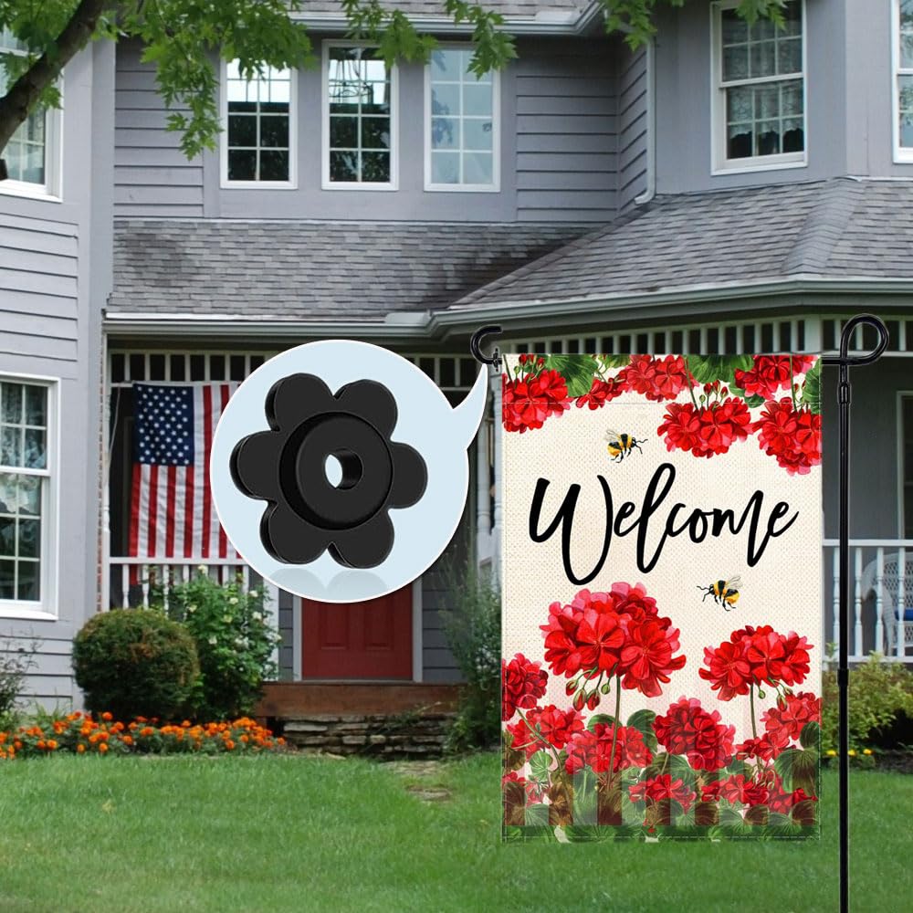 WHALE flag display accessory adds a decorative touch while stabilizing flags.