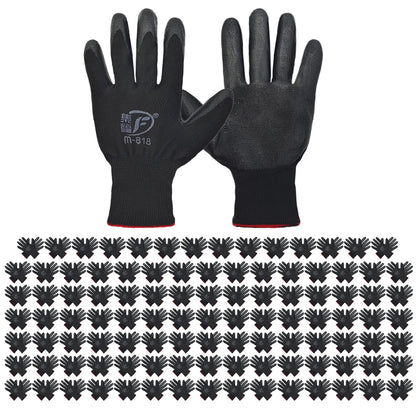 WHEATHUSK garden gloves with nitrile coating provide a firm grip for wet or dry tasks.