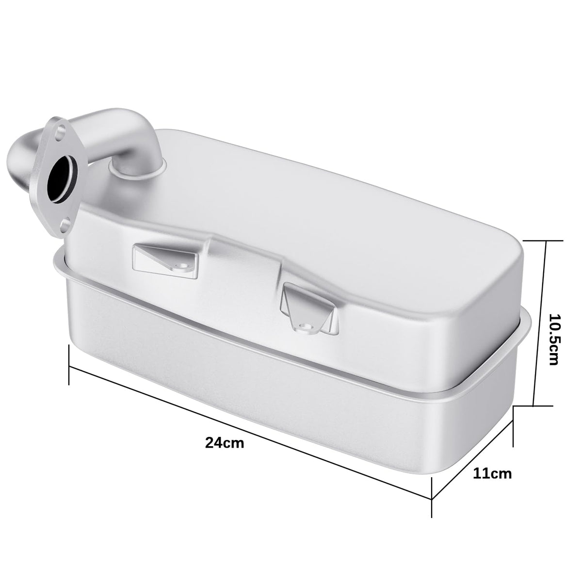 WHFZN exhaust muffler durable construction promises long-term yard-tool reliability