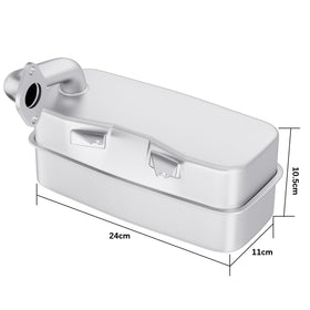 WHFZN exhaust muffler durable construction promises long-term yard-tool reliability