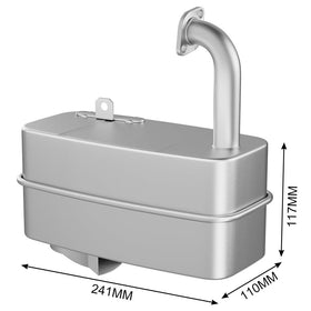 WHFZN muffler reference for GY21990 ensures clear fit guidance