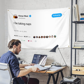 WHGJ heavy-duty polyester flag ready for durable display