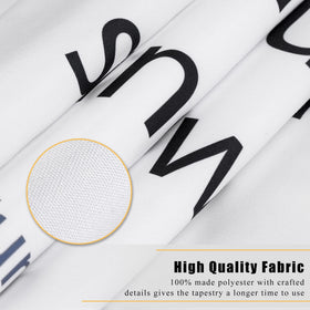 WHGJ dorm banner ideal for indoor and outdoor display