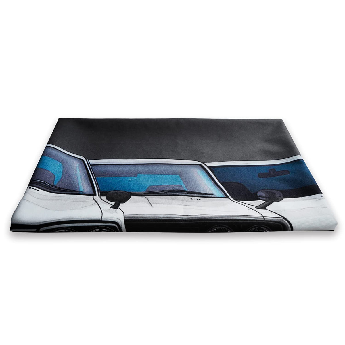 WHGJ flag with vibrant colorfast print for lasting visual impact.