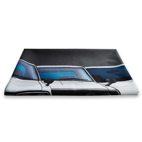 WHGJ flag with vibrant colorfast print for lasting visual impact.