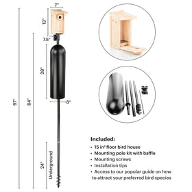 WHITEHORSE designed by bird watchers for durability and reliability