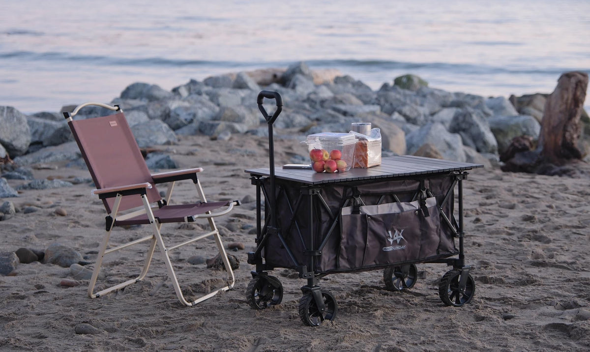 Whitsunday folding wagon 600d oxford fabric resists tearing
