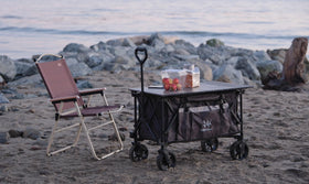 Whitsunday folding wagon 600d oxford fabric resists tearing