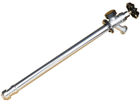 WHK frost-free outdoor faucet with vacuum breaker for backflow prevention.