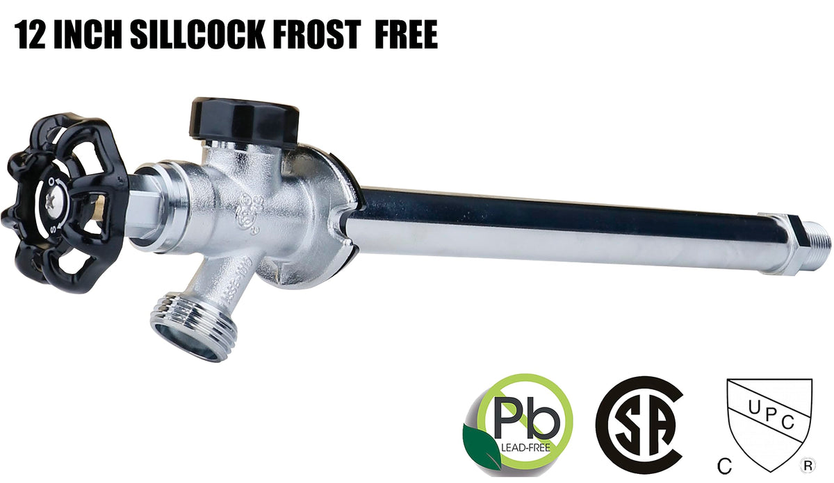 WHK large-grip metal handle for easy operation, even with gloves.