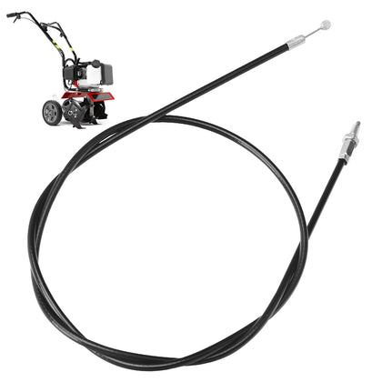 WHMYZHL 14645 throttle cable closeup shows durable core for precise throttle control.