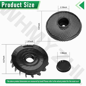 WHMYZHL 796082 protective screen blocks debris to protect engine internals
