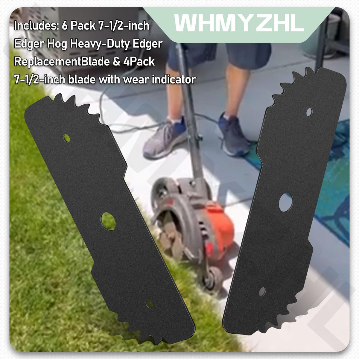 WHMYZHL Edge Hog blade compatible with Craftsman CMEED400.