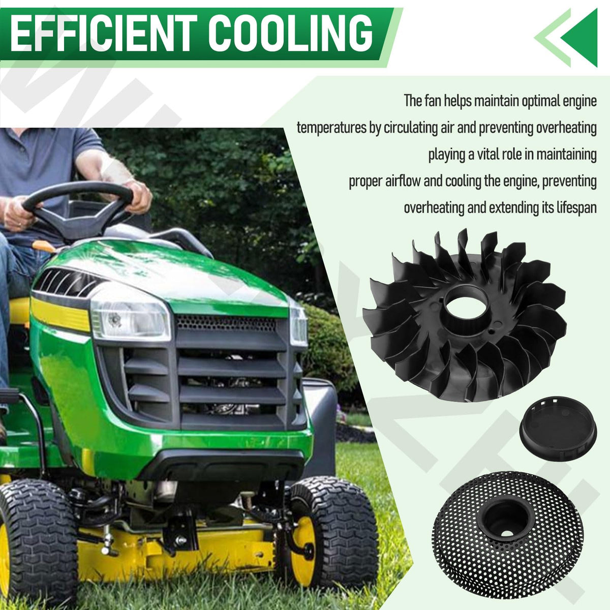 WHMYZHL durable construction for tough lawn care use