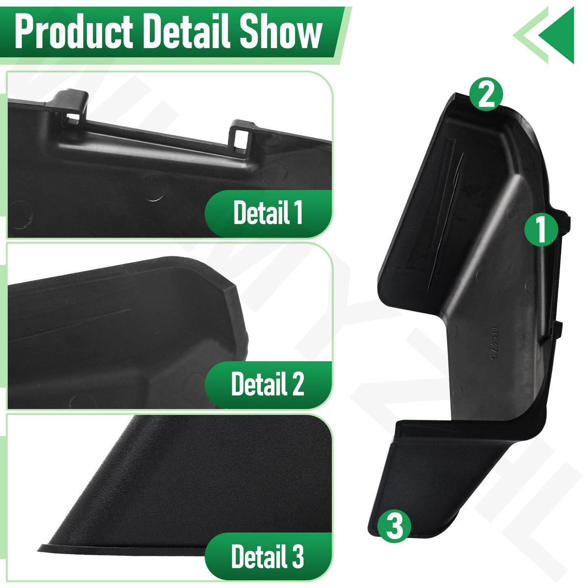 WHMYZHL durable molded-plastic construction resists wear for long-lasting performance.