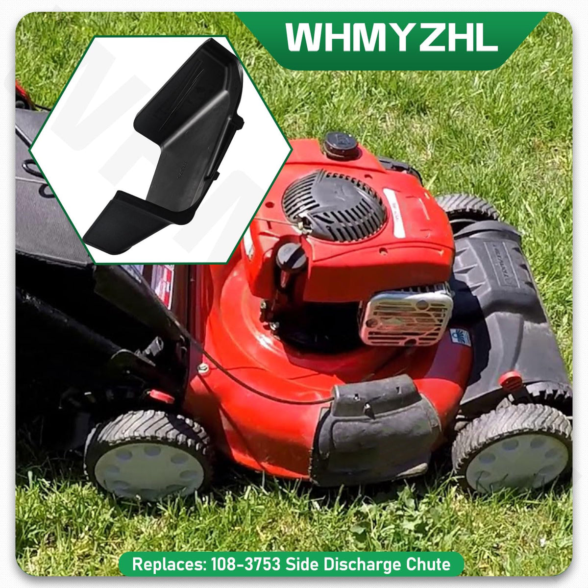 WHMYZHL easy-replacement-process minimizes downtime during mower maintenance.