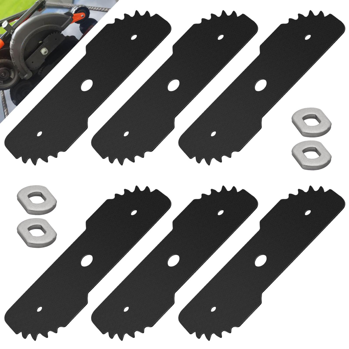 WHMYZHL Edge Hog 7-1/2-inch blade for precise lawn edging.