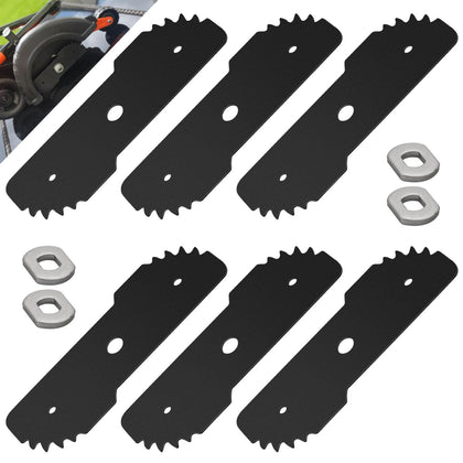 WHMYZHL Edge Hog 7-1/2-inch blade for precise lawn edging.
