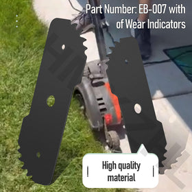 WHMYZHL Edge Hog 6-pack provides replacement blades for maintenance.