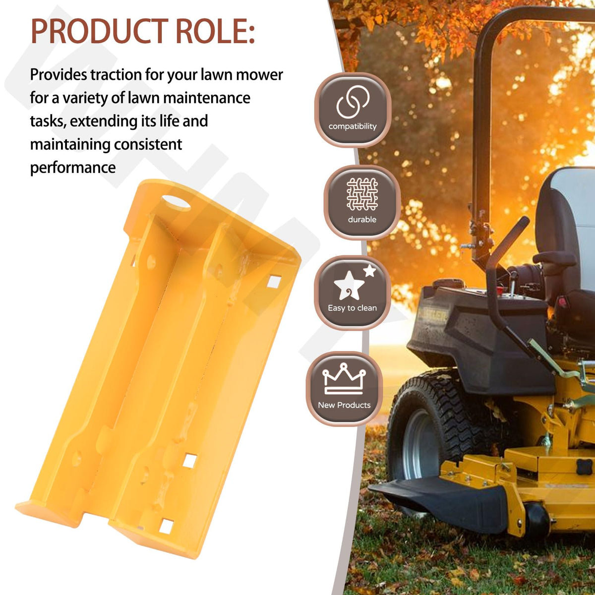 WHMYZHL Hitch Kit 127156 replacement model compatibility with Hustler Raptor.