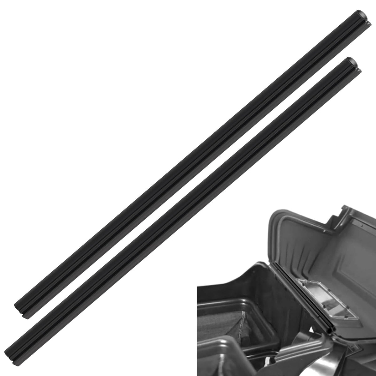WHMYZHL hopper top seal UC12571 pack view improves grass bag containment