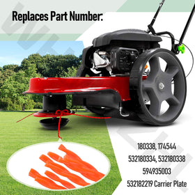 WHMYZHL carrier plate ready for Husqvarna models and reliable cuts