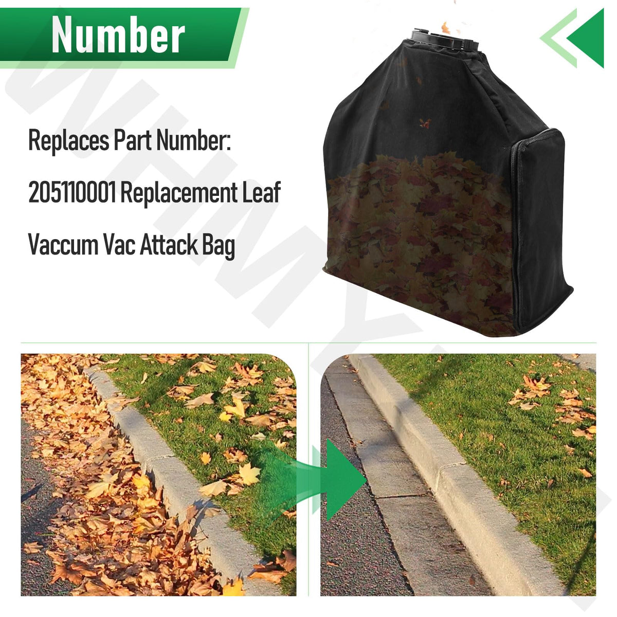 WHMYZHL leaf bag full capacity reduces interruptions during extended yard cleanup