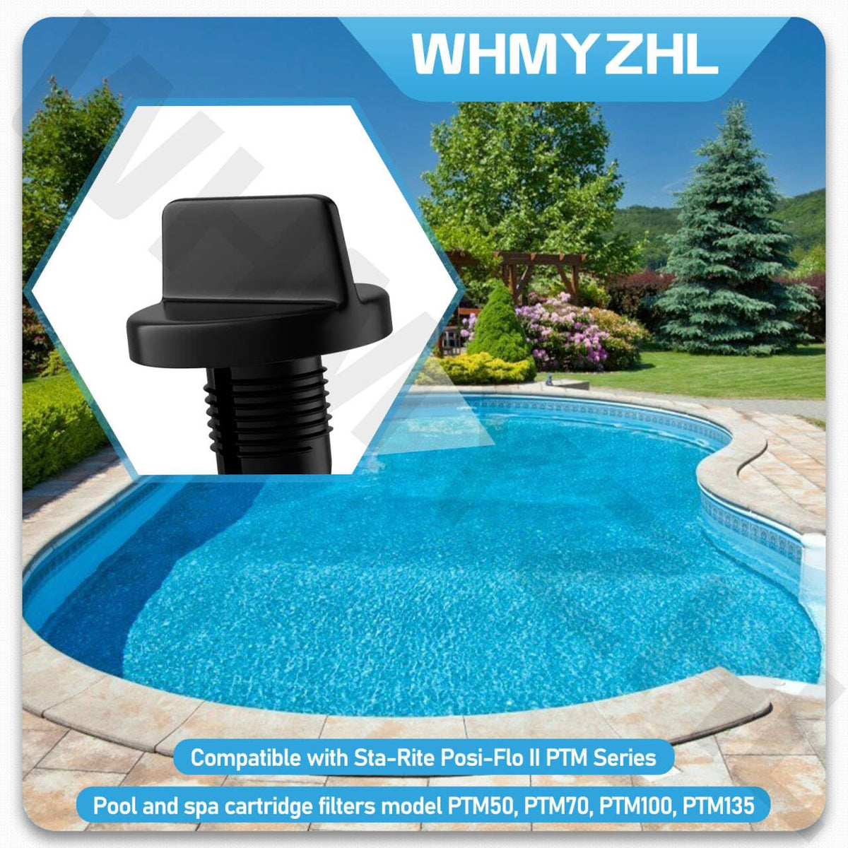 WHMYZHL PTM series compatibility for flexible spa and pool filtration.