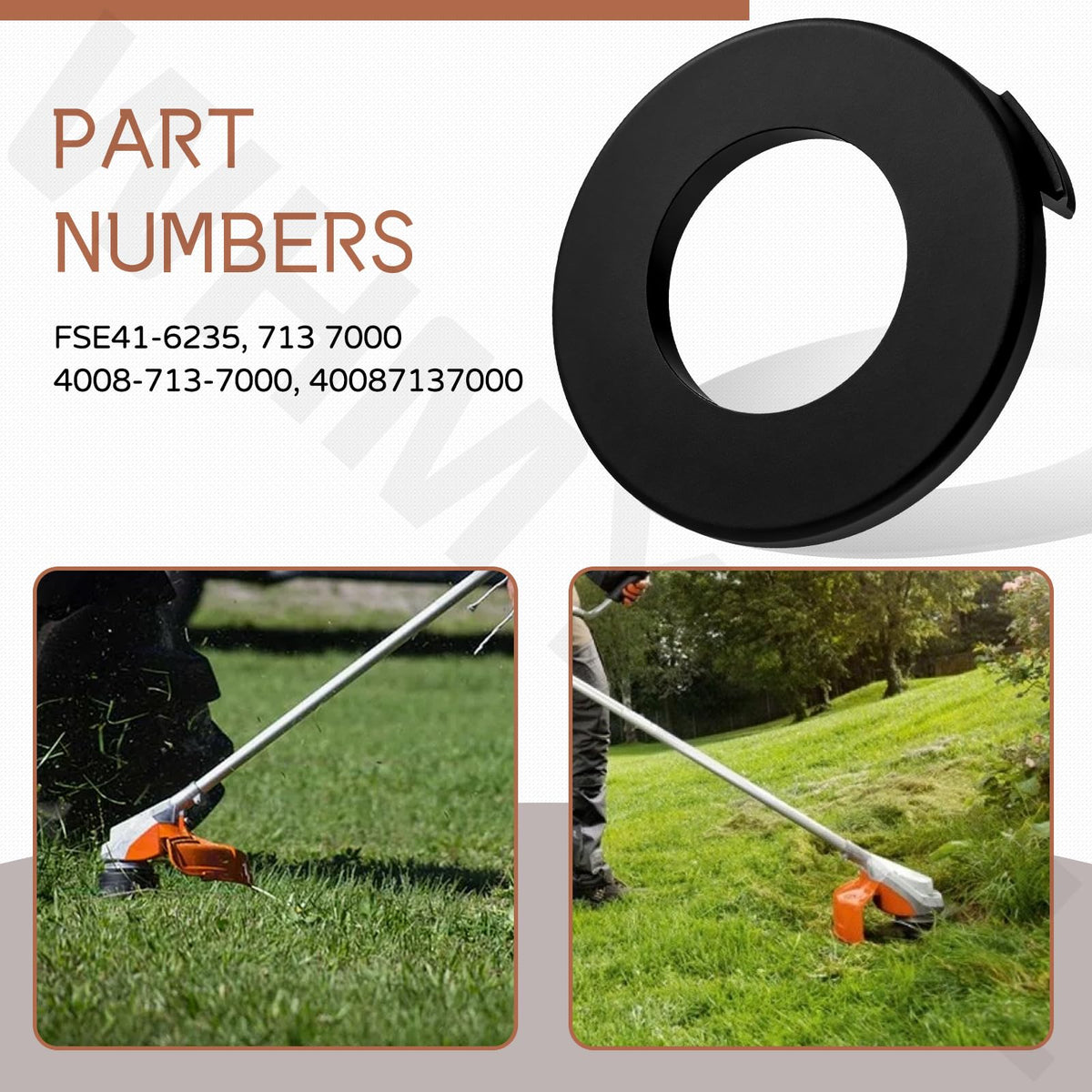 WHMYZHL spool cover lightweight design enables easy installation.