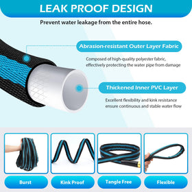 WHOBUY lightweight hose design reduces user fatigue.