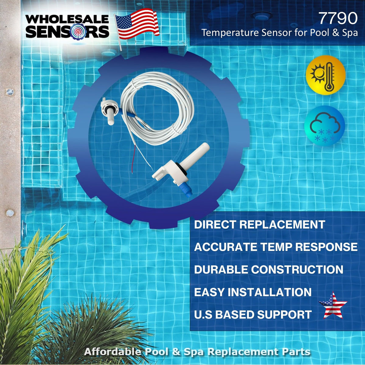 Jandy 7790 compatibility with AquaLink RS and PDA shown in setup.