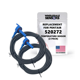 Wholesale Sensors Pentair 520272 2-pack replacement provides reliable pool temperature readings.