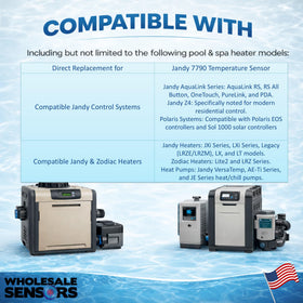 Wholesale Sensors USA-based support and 12-month warranty highlighted.