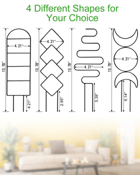Whtawtaw metal trellis ivy support enhances vertical growth and garden aesthetics.