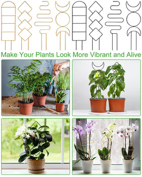 Whtawtaw small trellis for peas ivy and flowers supports healthy growth.