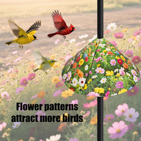 WHWHW Durable weather-resistant material withstands rain and sun.