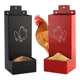WHXE MNHEE automatic grit feeder two-pack hanging for easy access to nutrients