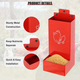 WHXE MNHEE easy install no-tools design for quick coop mounting