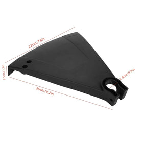 WHZAZGW plastic brushcutter guard side view showing sturdy protection