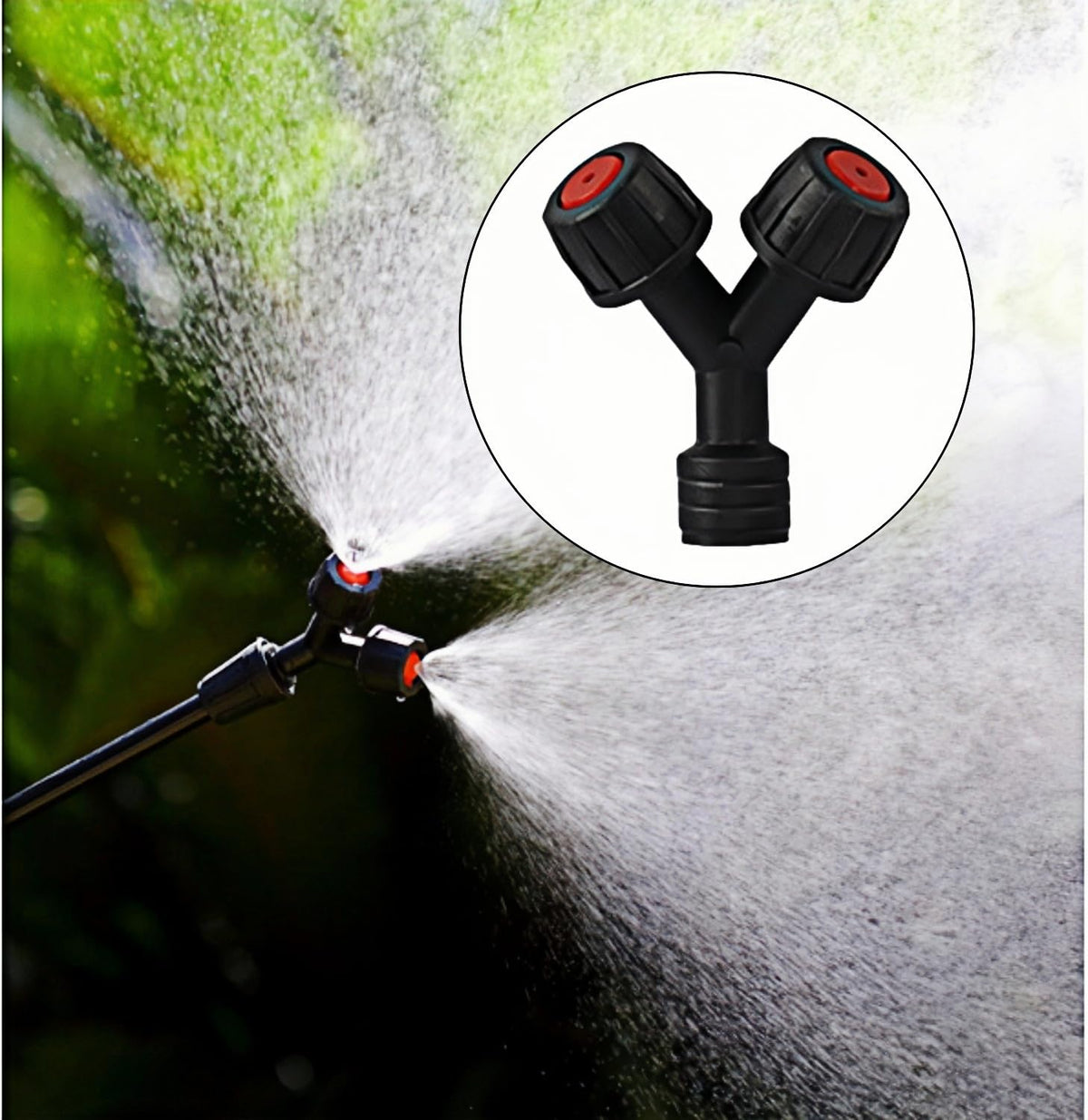 WHZAZGW sprayer nozzle style 4 suited for watering beds and fences