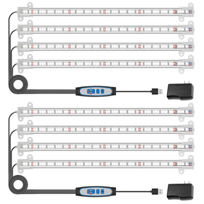 Wiaxulay grow light full-spectrum panel delivers even indoor plant illumination