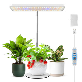 Wiaxulay grow light full spectrum panel supports indoor plant growth.