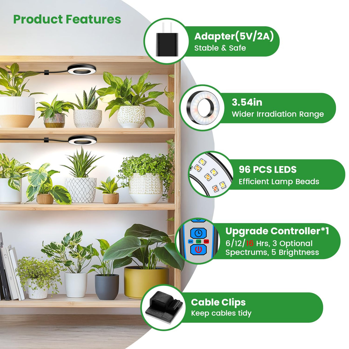 Wiaxulay LED mix delivers precise spectrum for different growth stages.