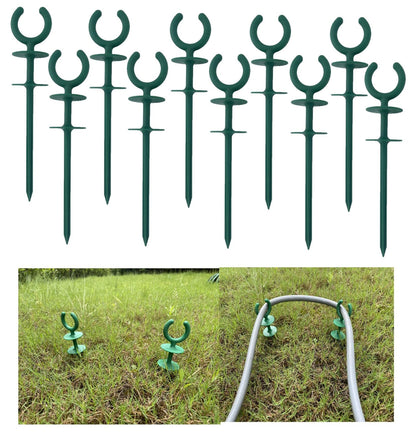 WIBBLESOX hose guide stake neat path keeps hoses neatly along garden edges