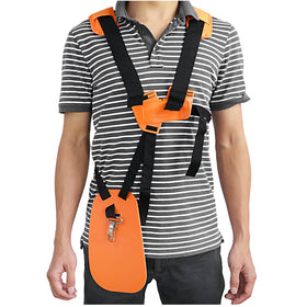 WIBOND WeiBonD orange double-shoulder harness helps balanced trimming.