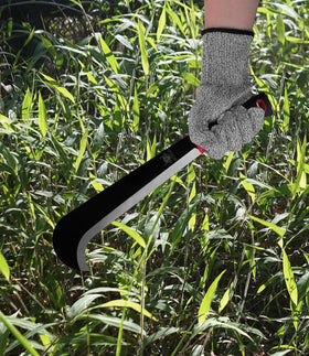 WICING Machete displayed in camping setup for camp chores.