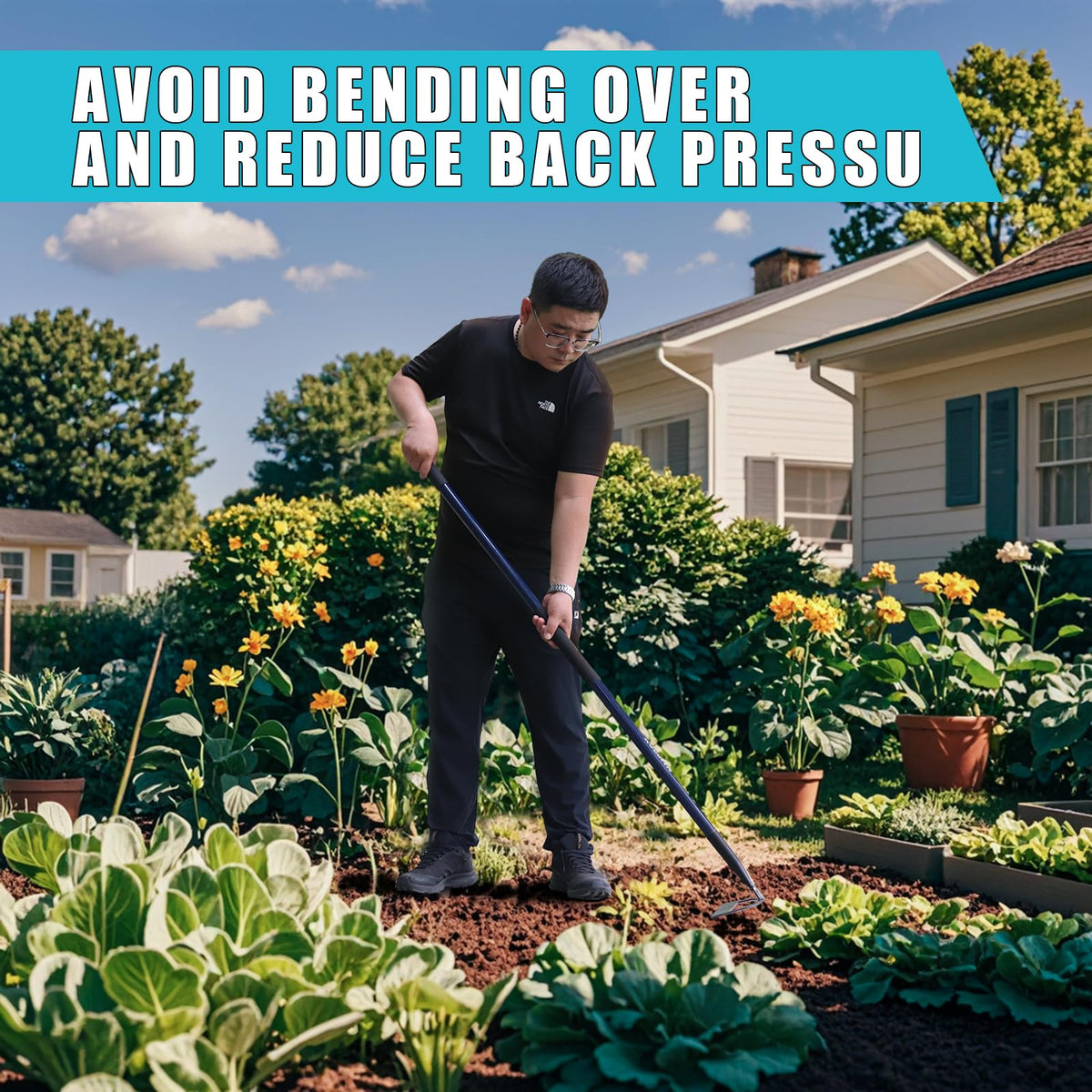 WIKER ergonomic-grips support comfortable, upright work and reduced strain.
